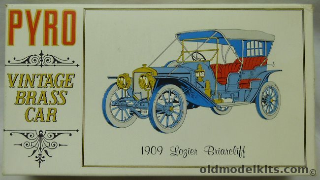 Pyro 1/32 1909 Lozier Briarcliff - Vintage Brass Car Series, C455-125 plastic model kit
